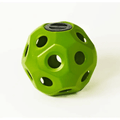 Slow Feed Hay Ball in green on a white background