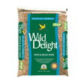 Wild Delight Dove and Quail Bird Food in a 10 lb bag, designed for wild birds, by Florida Hardware.