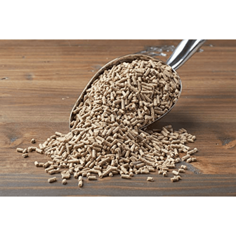 Bag of Purina® Duck Feed Pellets from The Mill, 5lb poultry feed with bright yellow pellets for ducks.