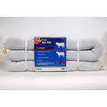 Prozap Bovi-Rub Back Rubber for livestock, durable rubber strap with adjustable straps, used in animal health and cattle handling.