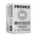 PRO-MIX® BX Biofungicide and Mycorrhizae potting soil in a 3.8 cu. ft. bag, ideal for lawn and garden planting and soil health.