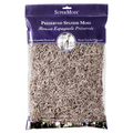 SuperMoss® preserved Spanish moss decorative filler for lawn and garden, showcasing lush, natural moss strands for landscaping.