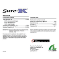 AgroLiquid Sure-K 2-1-6 fertilizer bag showing the product label and packaging for agricultural use.