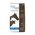 Cargill Stock and Stable 12% Multi-Species Pelleted Horse Feed in a bag, showing colorful pellets suitable for various horses.