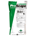 LebanonTurf Lebanon ProScape 20-0-4 fertilizer with 0.08% Mesotrione, showing granular fertilizer on a white background.