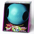 Blue Jolly Ball in its packaging with product details.
