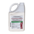 Winfield Bicep II Magnum herbicide bulk container, used for weed control in agricultural fields, with a blue and white label.