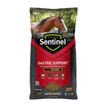 Blue Seal Sentinel® Care Omegatin® horse feed supplement in a 40 lb bag, featuring a balanced formula for horse health.