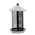 White insect trap with black mesh on a white background