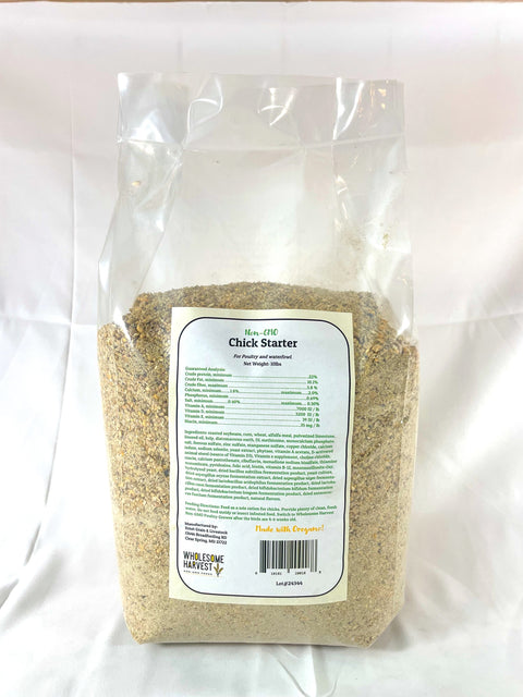 Wholesome Harvest Chick Starter Feed – Non-GMO - 10 lb