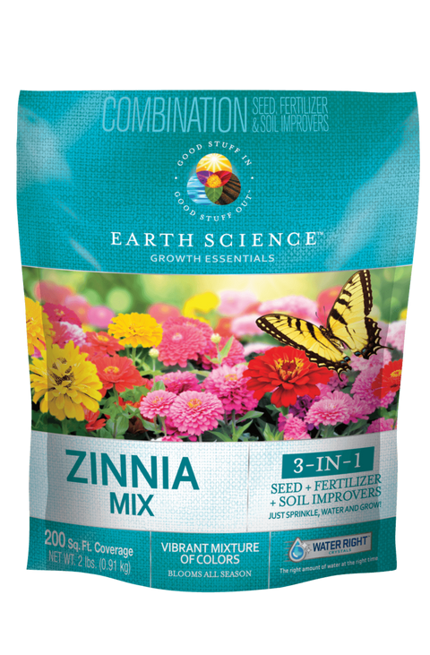 encap wildflower seeds Earth Science Zinnia Mix