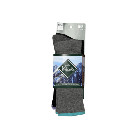 Women's Medium Muck Socks 2-pack