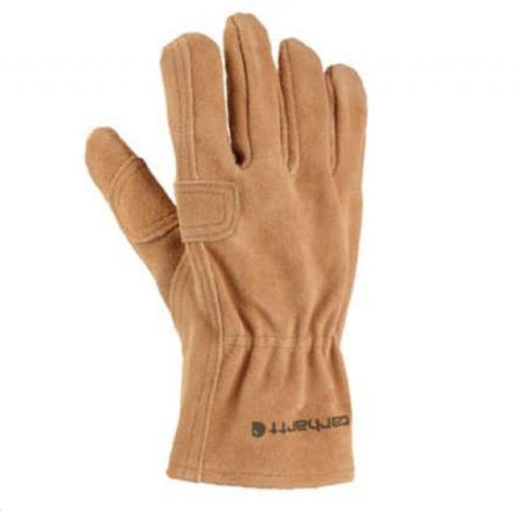 Men's Carhartt Fence Work Suede Gloves-Small