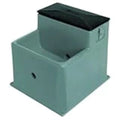 Miraco Lil Springs Green Single-Sided Livestock Waterer