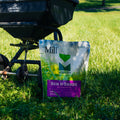 The Mill Sun and Shade grass seed with grass seed spreader. 