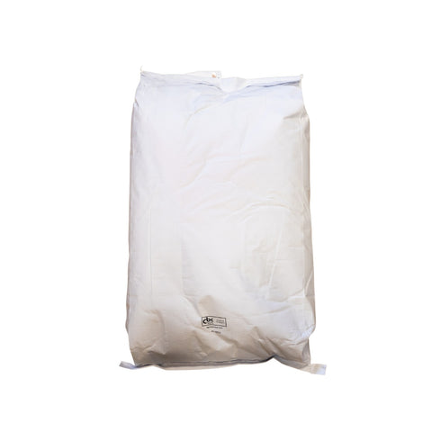 All-white bag of The Mill Livestock Soybean Meal, 50 lb, a high-protein livestock feed in a sturdy packaging.