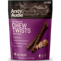 Andy & Audie All-Natural Long Lasting Chicken Twists Dog Treats 