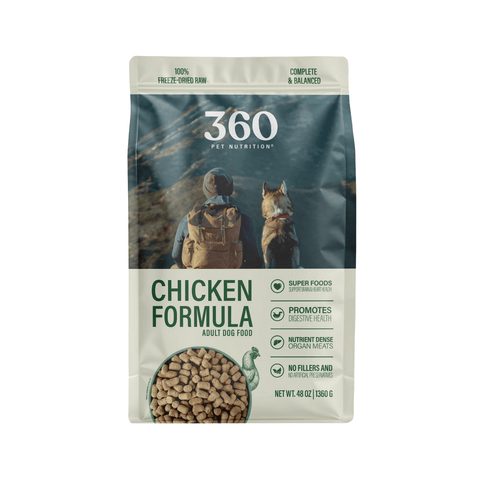 360 Pet Nutrition Chicken Complete Meal – 48 oz