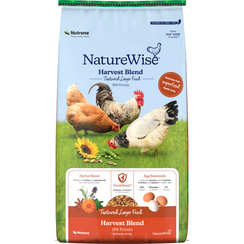 Nutrena Harvest Blend 18% Textured Chicken Feed