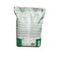 Close-up of The Mill Double Coverage Grass Seed Mix packaging, showcasing tall fescue and Kentucky bluegrass turf seed.