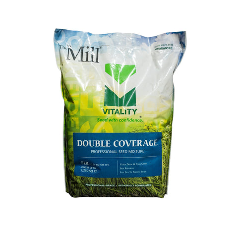 The Mill Double Coverage Grass Seed Mix - 90% Tall Fescue, 10% Kentucky  Bluegrass