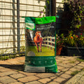 Nutrena SafeChoice Maintenance horse feed bag with labeled packaging, showing the product's branding and nutritional information.