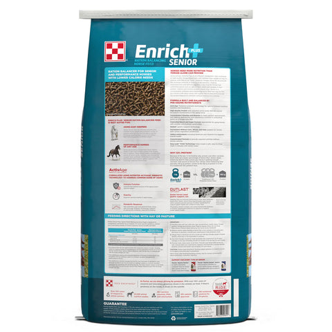 Purina® Enrich Plus® Senior Ration Balancing Horse Feed