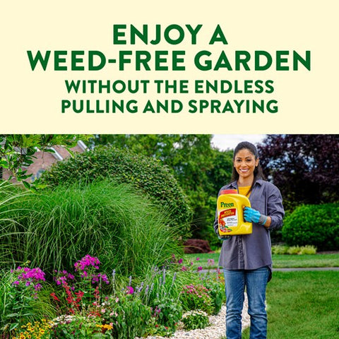 garden grass spray Preen 5.625 Lbs. Garden Weed Preventer