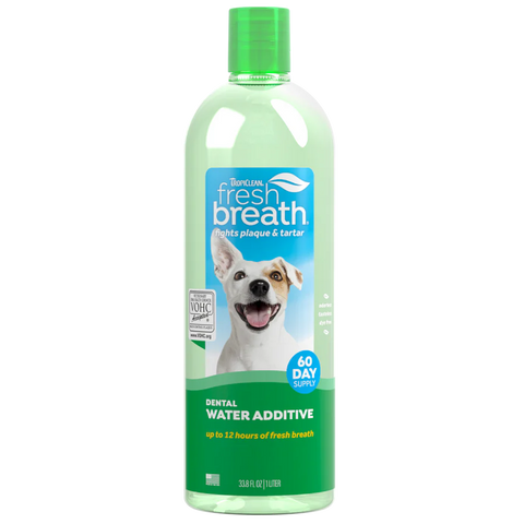 ropiClean Fresh Breath Oral Care Water Additive for Dogs & Cats – 33.8 oz