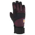 Carhartt Women's Large Stoker Wine Gloves 