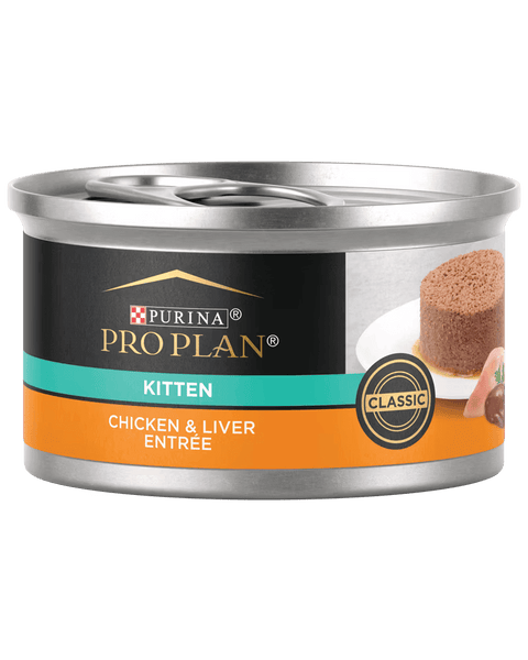 Purina Pro Plan® DEVELOPMENT Chicken & Liver Entrée Wet Kitten Food Pâté –  3 oz