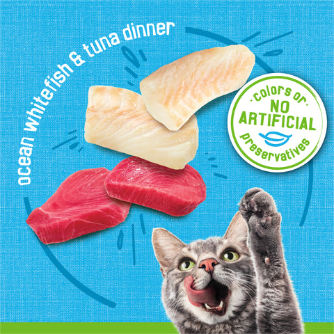 Friskies Pate Whitefish and Tuna Canned Cat Food
