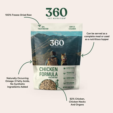 360 Pet Nutrition Chicken Complete Meal – 16 oz