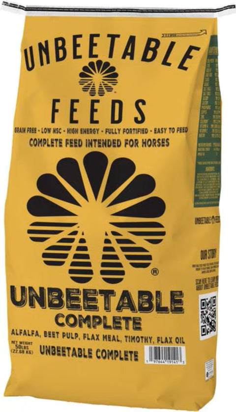 Bag of Unbeetable Feeds Complete Horse Feed
