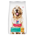 Hill’s Science Diet Adult Perfect Weight chicken and brown rice dry dog food in a bag, designed for maintaining a healthy weight.