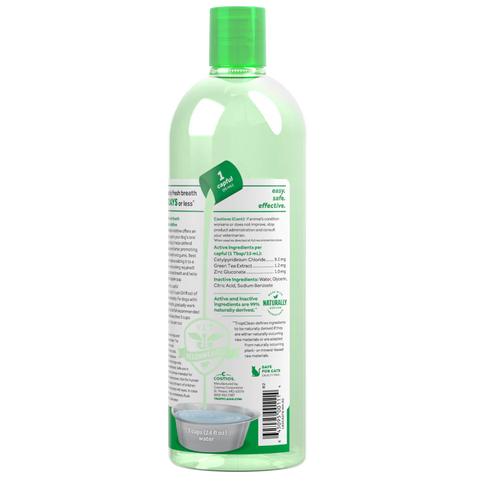 ropiClean Fresh Breath Oral Care Water Additive for Dogs & Cats – 33.8 oz