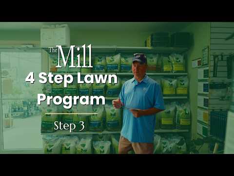 A link to the step 3 of the 4 step lawn program series on YouTube.com