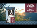 An informational video on Nutrena Loyall Life Beef Barley Recipe. This link leads to Youtube.com.
