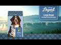 An informational video on Nutrena Loyall Life Large Breed Lamb Meal and Brown Rice Recipe. This link leads to Youtube.com.