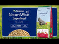 An informational video on 
NatureWise Layer Crumble. The link leads to YouTube.com.