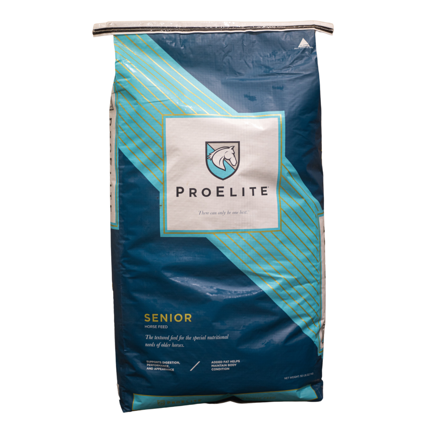 ProElite Senior Horse Feed The Mill Bel Air, Black Horse, Red Lion