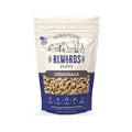 Bradley Caldwell Inc. Wholesomes Rewards Puppy Original Biscuits for dogs, 2 lb bag of crunchy dog treats, close-up of biscuits.