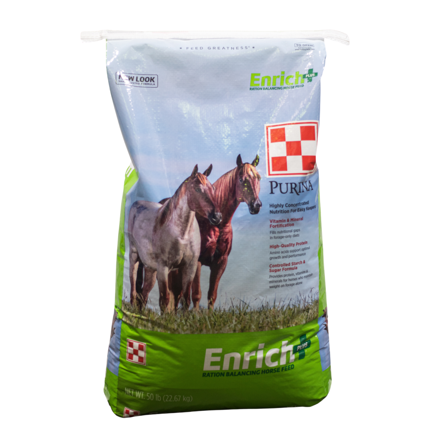 Purina Enrich Plus Ration Balancer Horse Feed and Supplement – The Mill