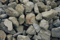 Close-up of a pile of gray rocks
