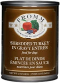 Can of Fromm Shredded Turkey in Gravy Entre Dog Food