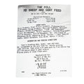 The Mill Mason Dixon Sheep and Goat Feed 50 lb bag showing textured feed pellets for small farm animals.
