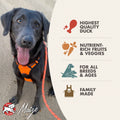 Fromm® Duck À La Veg® dog food in a bag, featuring a balanced blend of duck and vegetables for nutritious pet feeding