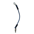 Horse trailer tie bungee with tubing from Riding Tack MFG, featuring durable stretch cord for secure horse tying.