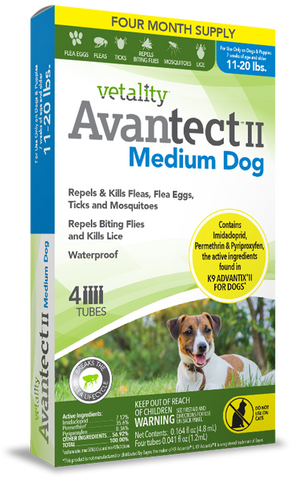 Vetality Avantect II for Medium Dogs