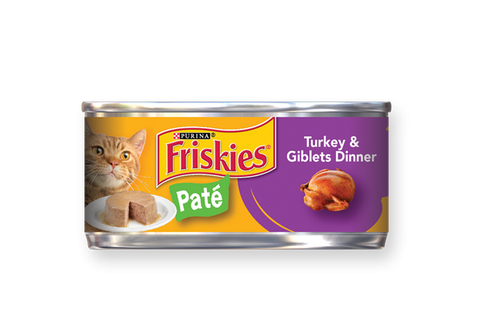 Friskies Pate Turkey and Giblets Canned Cat Food
